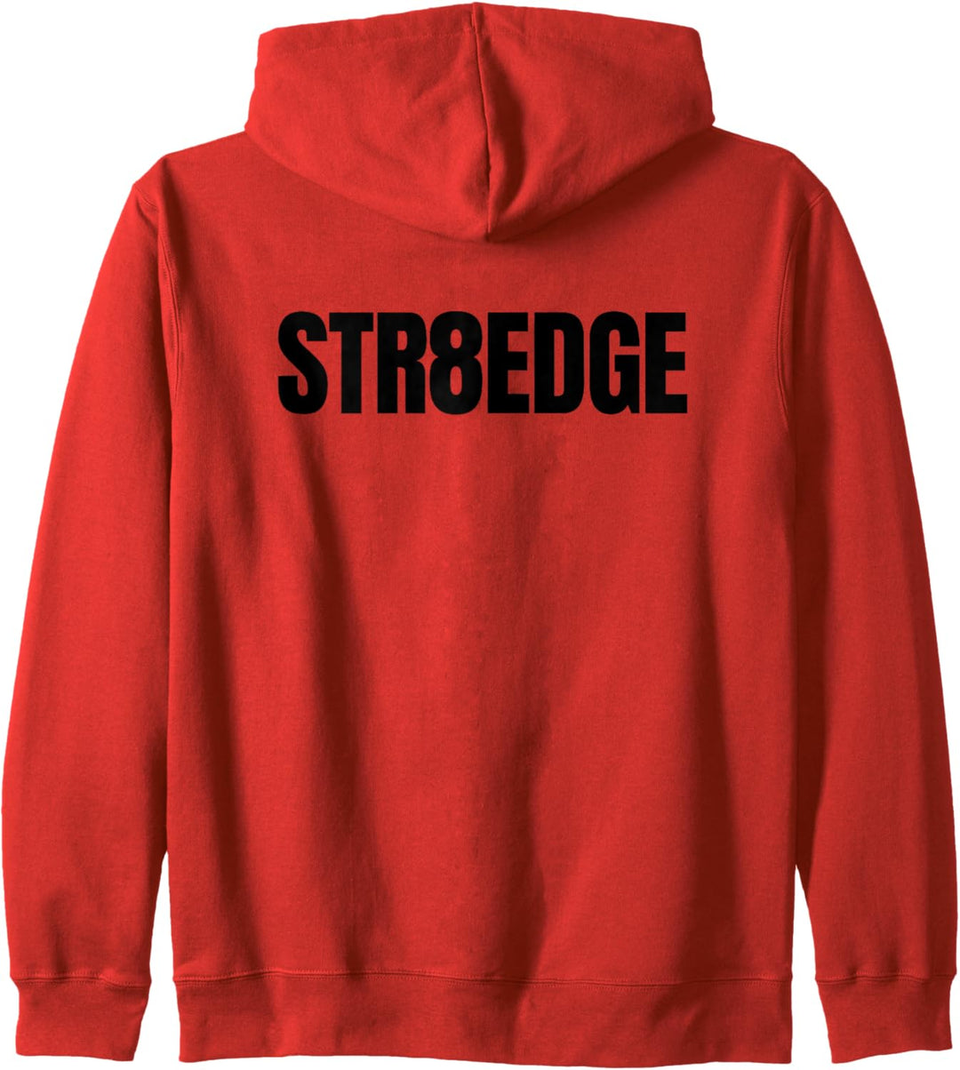 str8 edge a straight edge lifestyle Kapuzenjacke