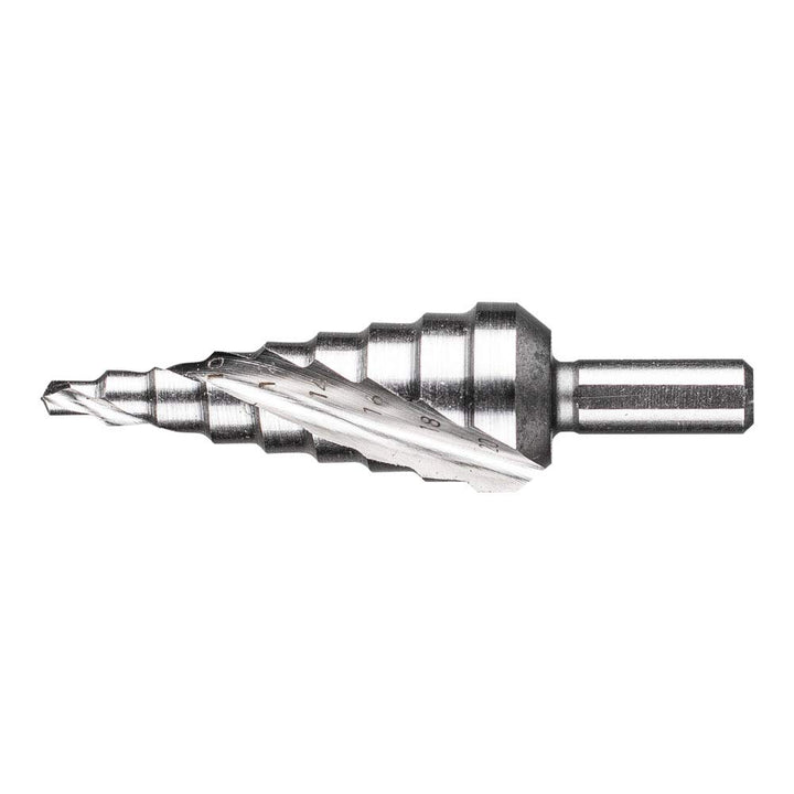 PFERD HSS Stufenbohrer | 9 Stufen Ø 4-20 mm, 3-Flächenschaft-ø 8 mm | 25201037 – zum gratfreien Bohr