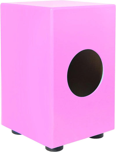 keepdrum DC1M PK Junior Cajon Hocker für Kinder Pink Rosa Trommelhocker