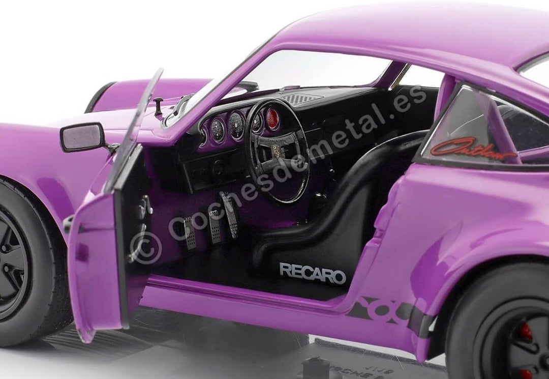 Solido Modellfahrzeug 1:18 Porsche 911 RSR Purple