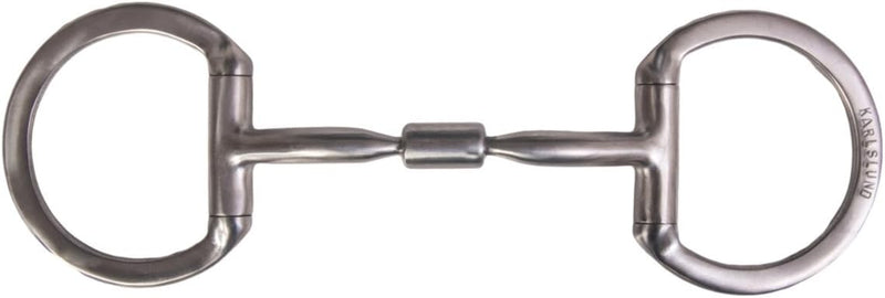 Karlslund Gebiss Titanium Eggbut Bit, Schwarz, 11.5 cm, k340-115