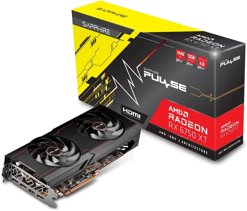 SAPPHIRE VGA PCIE16 RX6750XT 12GB GDDR6/PULSE+ 11318-03-20G