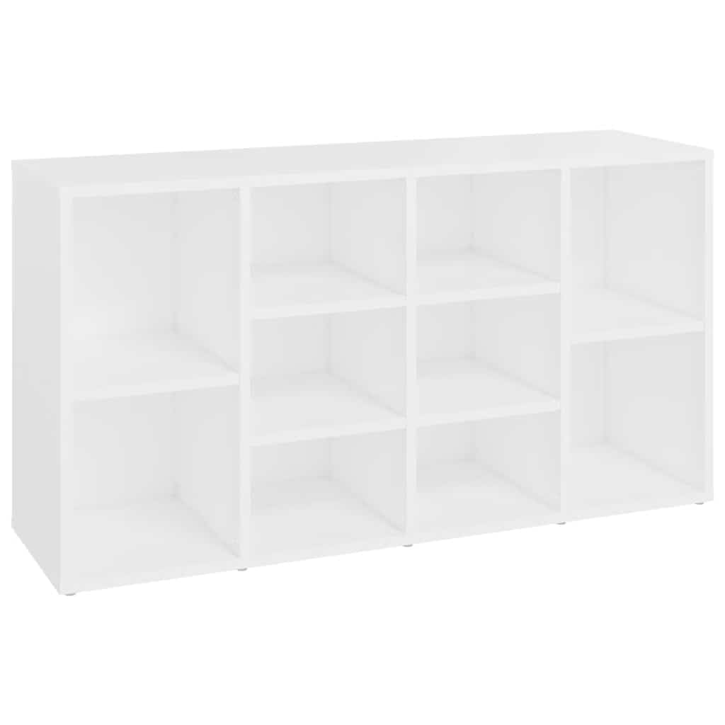 Schuhbank Weiss 103x30x54,5 cm Spanplatte