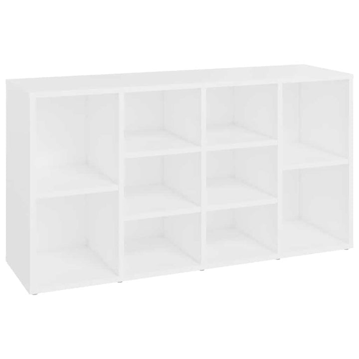 Schuhbank Weiss 103x30x54,5 cm Spanplatte