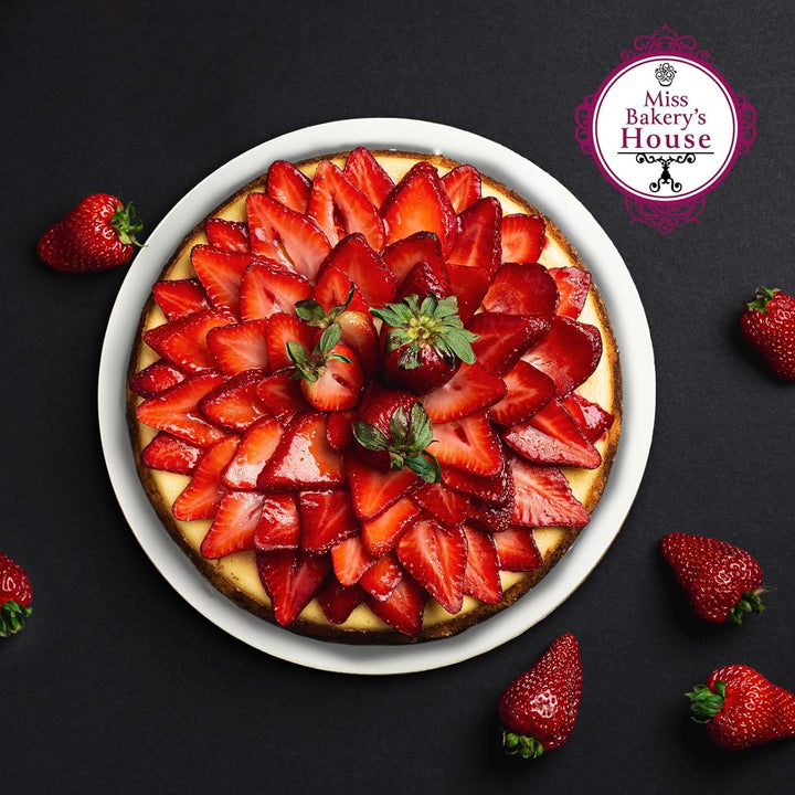 Miss Bakery's House® Cake Board | Acryl | Ø 30 cm | wiederverwendbar | runder Tortenständer, Ø