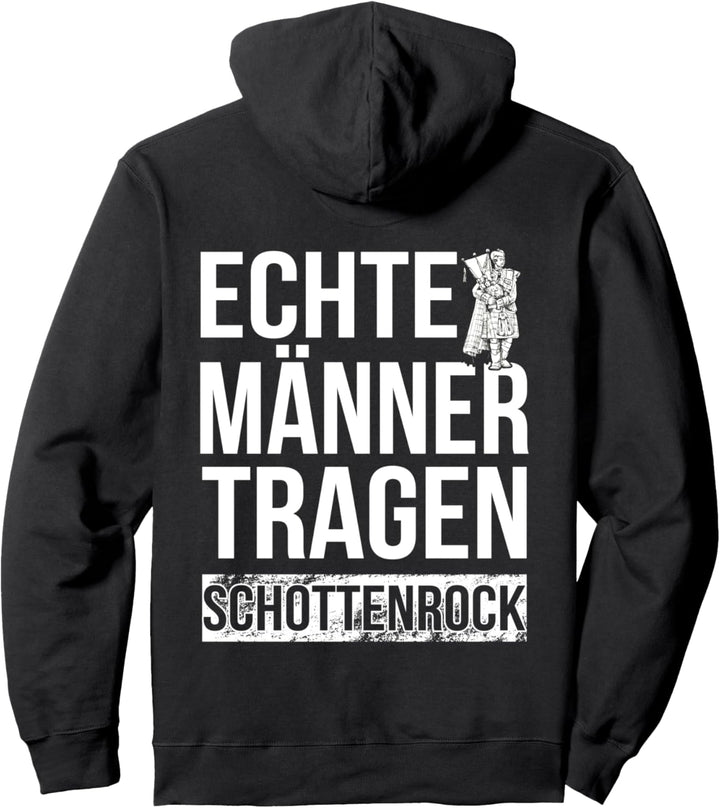 Echte Männer Tragen Schottenrock Pullover Hoodie