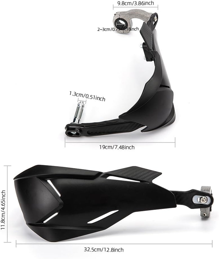 Motorrad Handschutz 22mm 25mm 28mm Universal Griffschutz Schild Motorrad Motocross Roller Winddichte