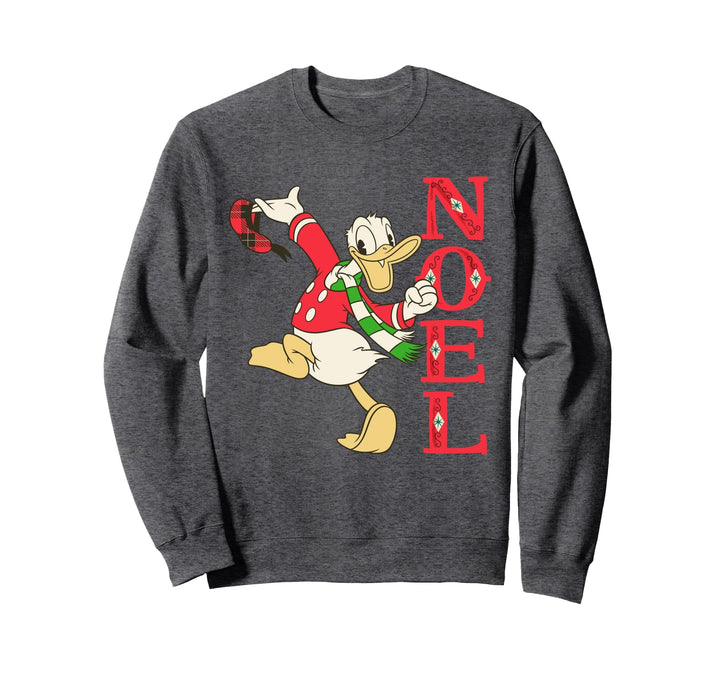 Disney Vintage Donald Duck Noel Holiday Sweatshirt