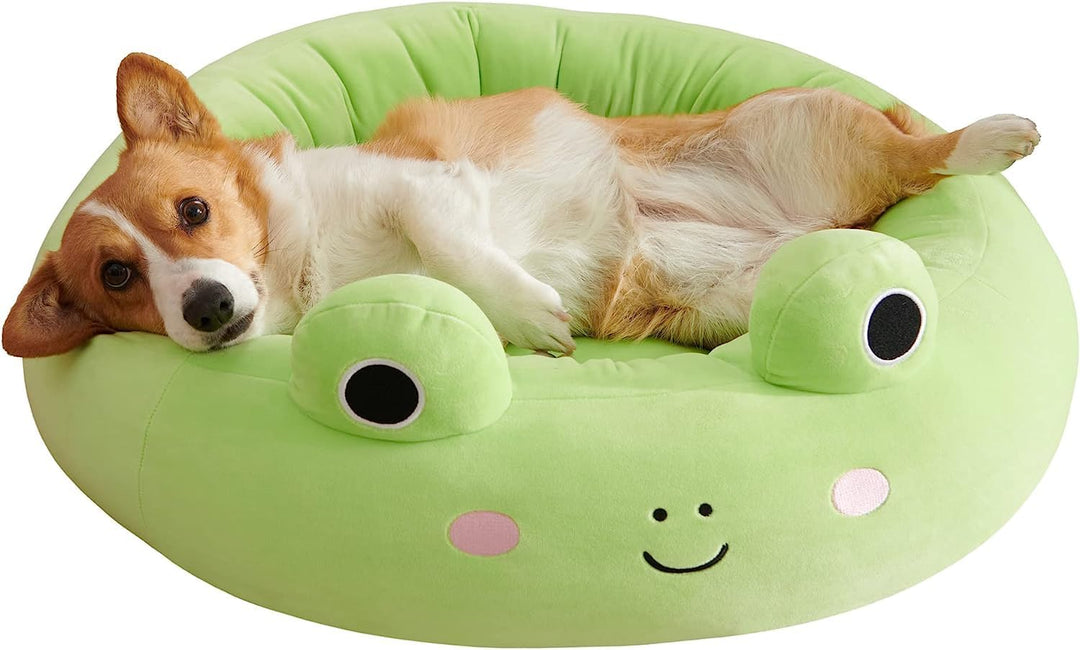 Squishmallows JPT0091 - Wendy der Frosch Tierbett 60 cm, offizielles Jazwares Plüsch, superweiches H