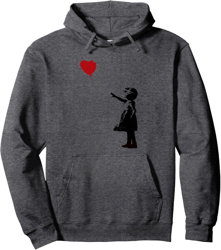 Herz Ballon Mädchen Pullover Hoodie