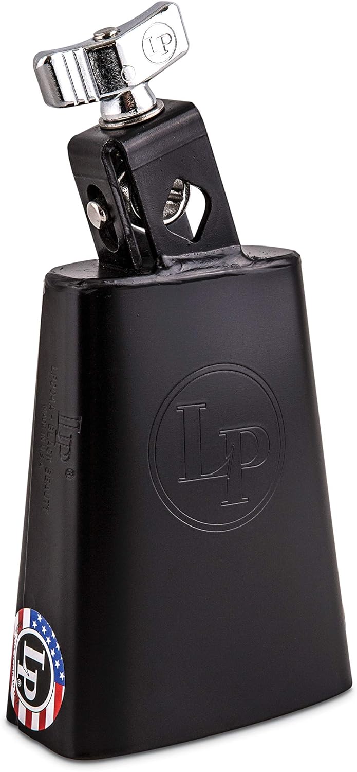 LP Latin Percussion LP860186 Cowbell Black Beauty LP204A Einzelbett Schwarze Schönheit, Einzelbett S