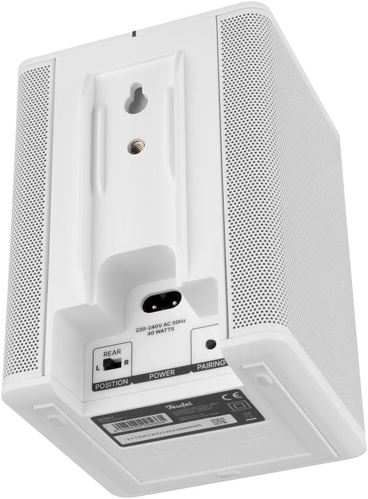 Teufel Effekt 2 Kabelloses, aktives Stereo-Lautsprecher-Paar als Rear-Speaker - weiss, Weiss