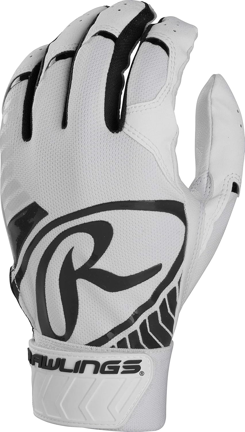 Rawlings 5150 Erwachsene Baseball Schlaghandschuhe Serie L Schwarz, L Schwarz