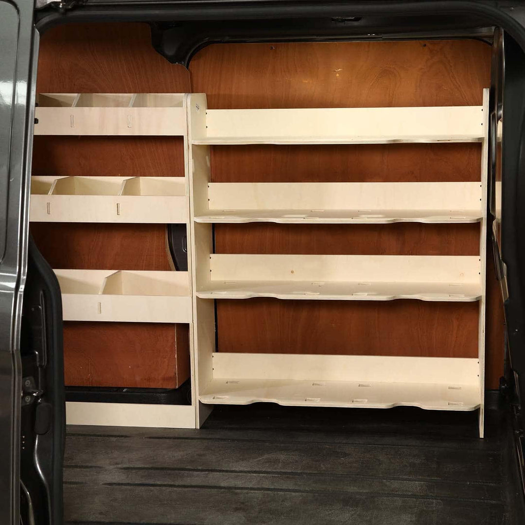 Vanify - Kompatibel mit Ford Transit Custom L1 2012+ Fahrzeugeinrichtung Fahrzeugregale, Festool und