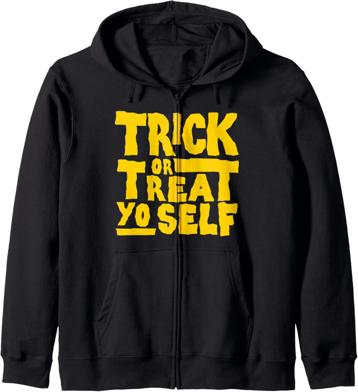 Trick Or Treat Yo Self Halloween Kapuzenjacke