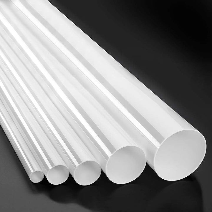 Acrylglasrohr XT Ø 80/74mm (Aussen/Innen), opal, 1000mm lang - Zeigis® / milchig/PMMA/weiss/extrudie