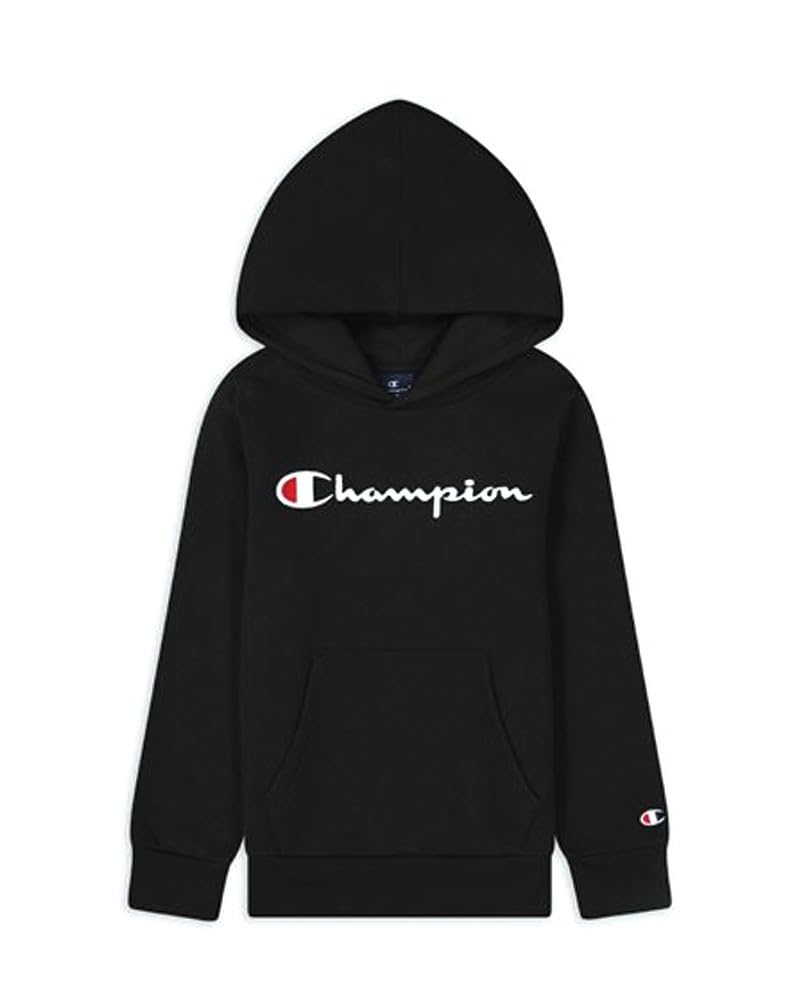 Champion Jungen Kapuzenpullover Legacy- Classic Logo 104-110 Schwarz, 104-110 Schwarz