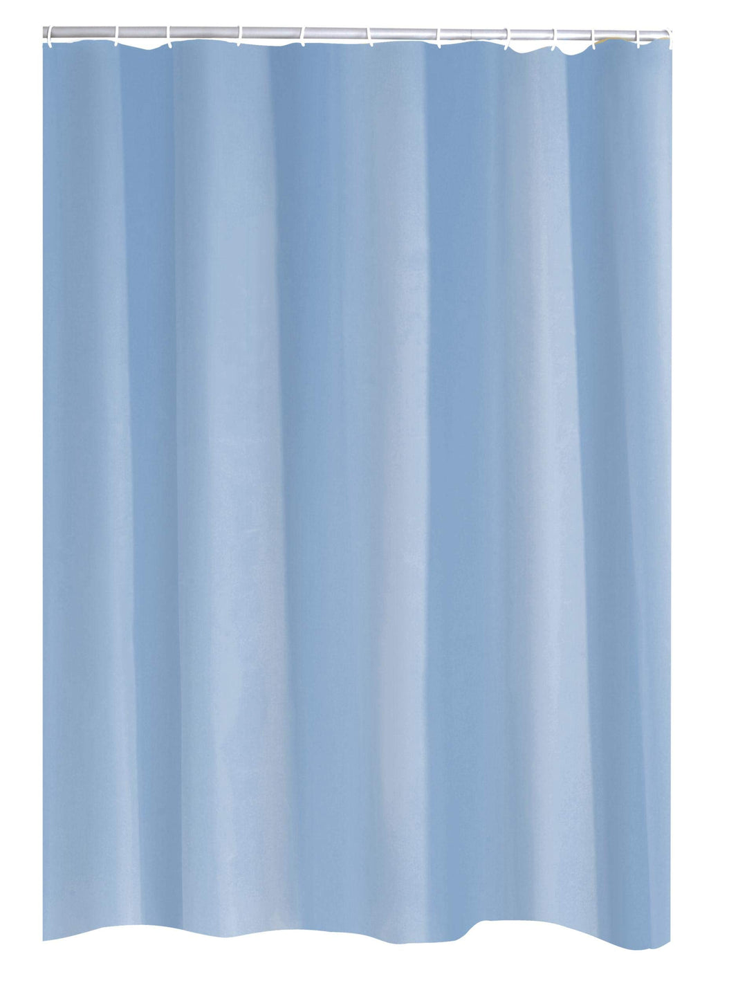 RIDDER Duschvorhang Textil Madison inkl. Ringe hellblau 120x200 cm 120 x 200 cm Hellblau, 120 x 200