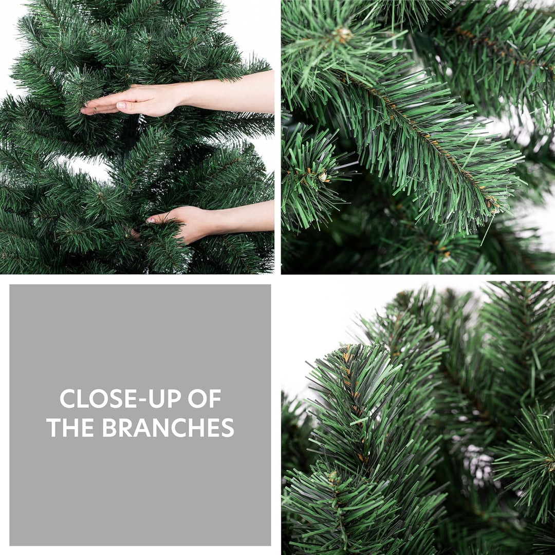 Künstlicher Weihnachtsbaum 150 cm Grün Tannenbaum Christbaum Tanne Unecht Weihnachtsdeko DecoKing Le