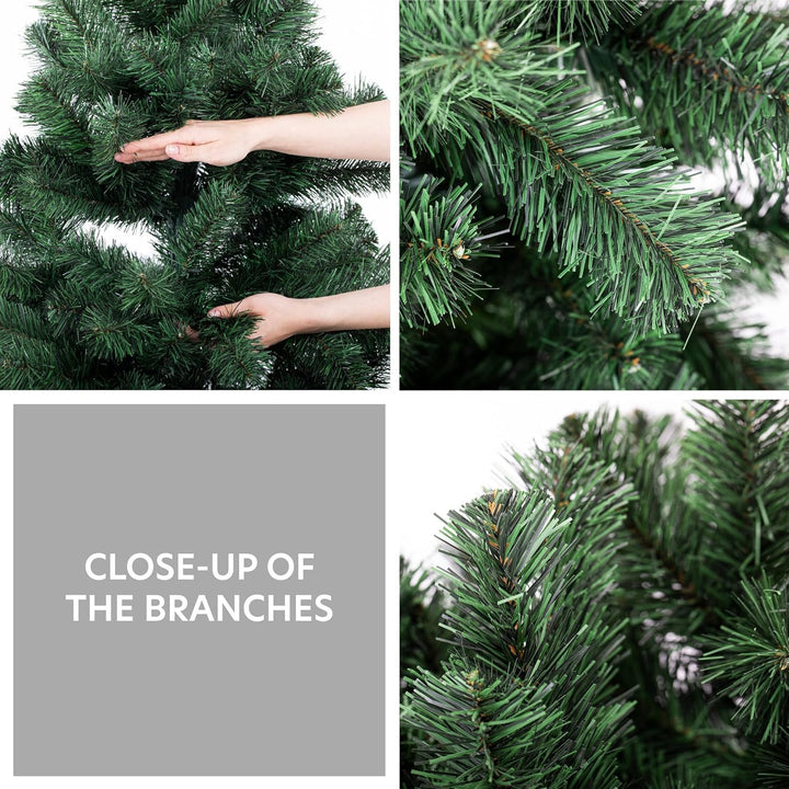 Künstlicher Weihnachtsbaum 150 cm Grün Tannenbaum Christbaum Tanne Unecht Weihnachtsdeko DecoKing Le