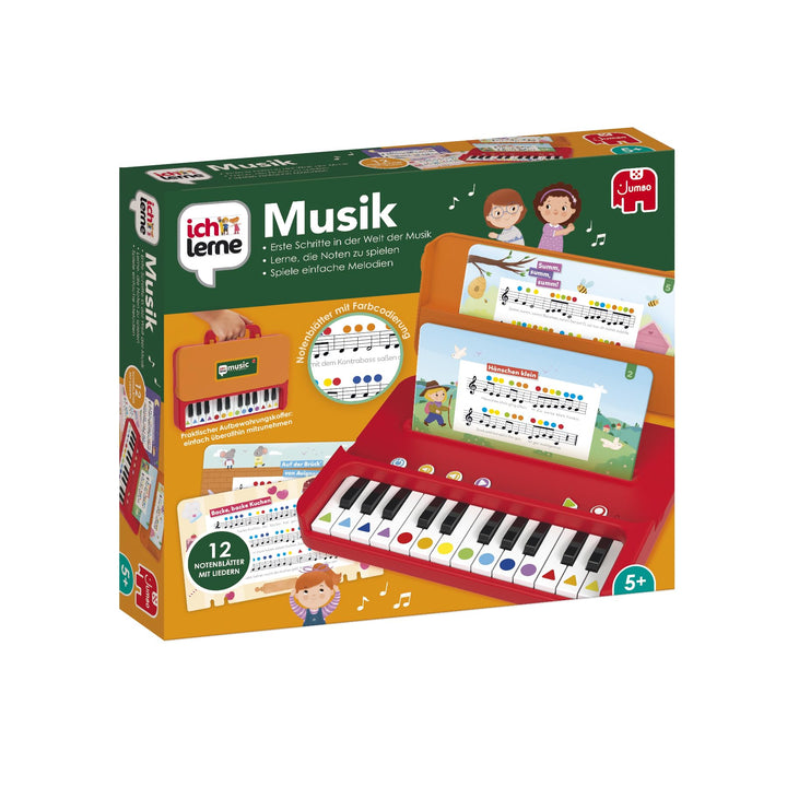 Jumbo 1110100389 Ich Lerne Musik Learning Toys, Mehrfarbig