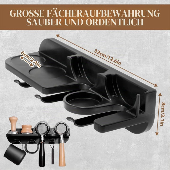 58mm Kaffee Tamperstation – Siebträger Zubehör, Barista Zubehör, Espresso Zubehör für DeLonghi Dedic