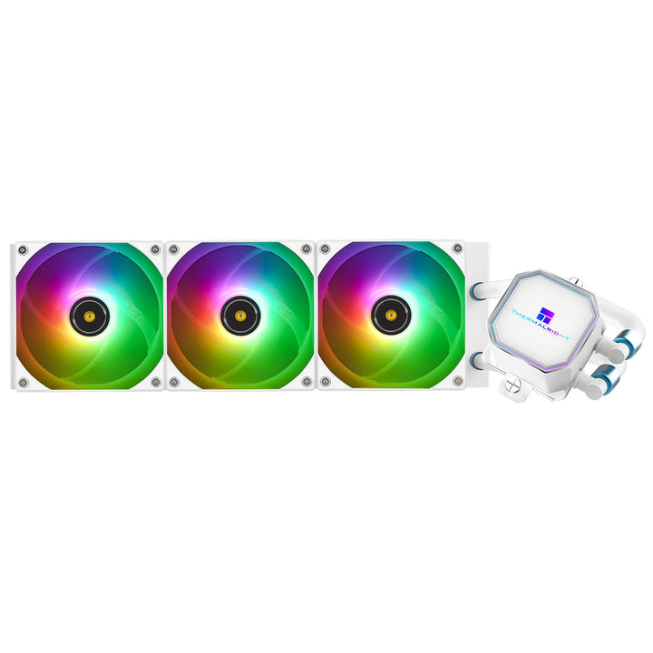 Thermalright Frozen Prism360 WHITE ARGB CPU-Flüssigkeitskühler,Effiziente PWM-gesteuerte Pumpe 3300R