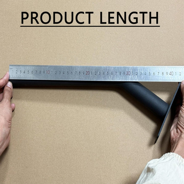 VANROUG 2 Stück Schwarze Übergangshandläufe Handläufe für Outdoor-Stufen, Fit 1 oder 2 Stufen Outdoo