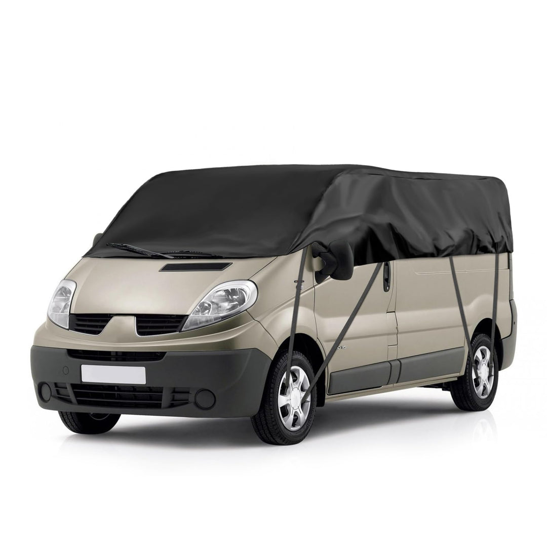 Autoabdeckung Wasserdicht Ersatz für Renault Trafic 2010-2025 SWB, Halbgarage, Autohülle Autoplane,