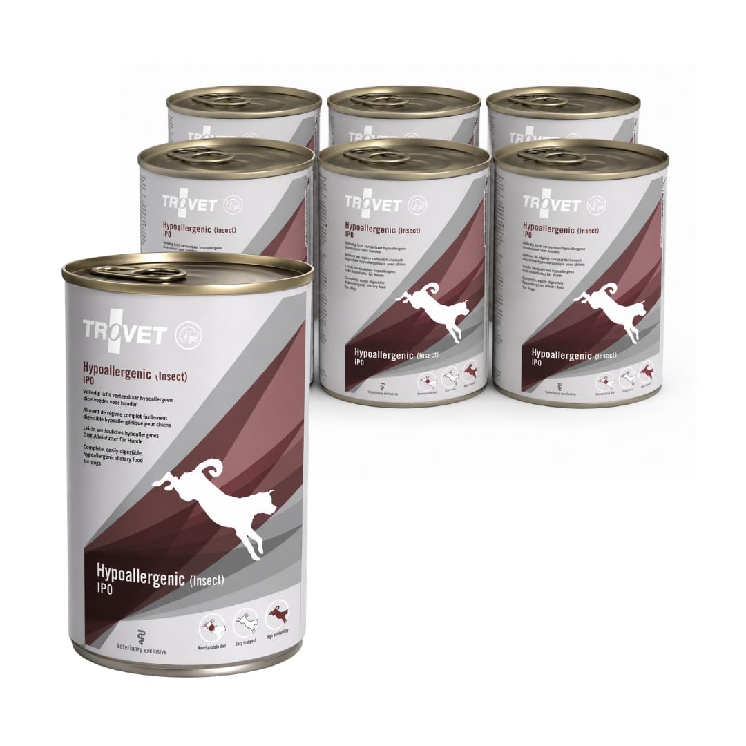 Trovet Hypoallergenic IPD (Insect) Hund - 6 x 400 g Dosen