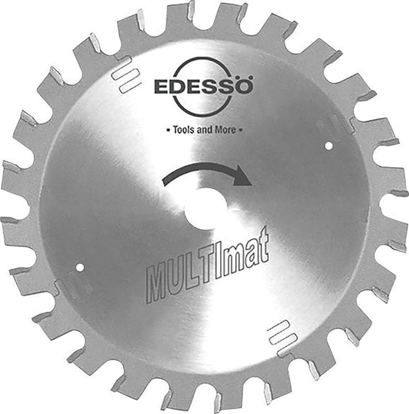 Edessö 13616016 HM-Kreissägeblatt Profi-Akku Spezialzahn HW, Z=36 SWZ, 160 x 1,8/1,2 x 20/16 mm, Sil