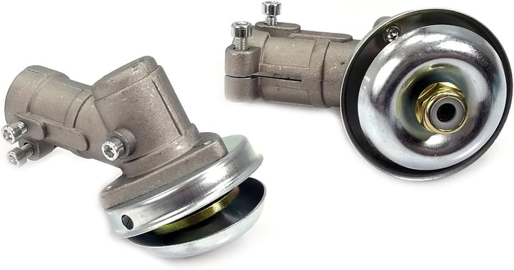 Marpol 1 Paar Kegelkopf für Motorsense 9 Zähne Rohr Ø 26 mm Universal Ersatzkopf Rasenmäherkopf
