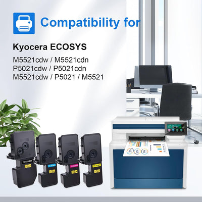 MYCARTRIDGE TK5230 TK-5230 Ersatz für Kyocera ecosys m5521cdw Toner P5021cdn M5521cdn M5521cdw P5021