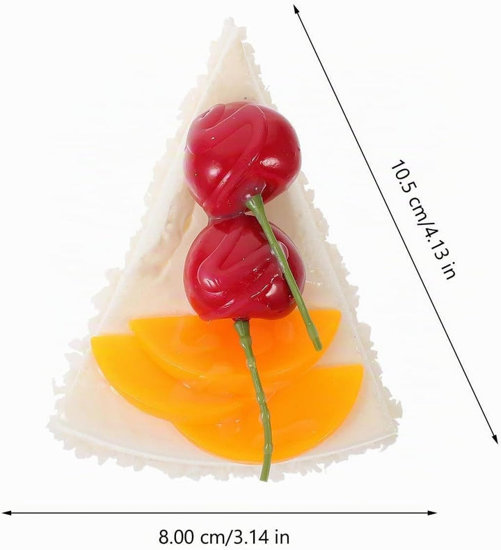 Uonlytech Künstliche Torten 4.13X3.15X2.36In Realistisches Kuchenmodell Für Ladendekoration Fotograf