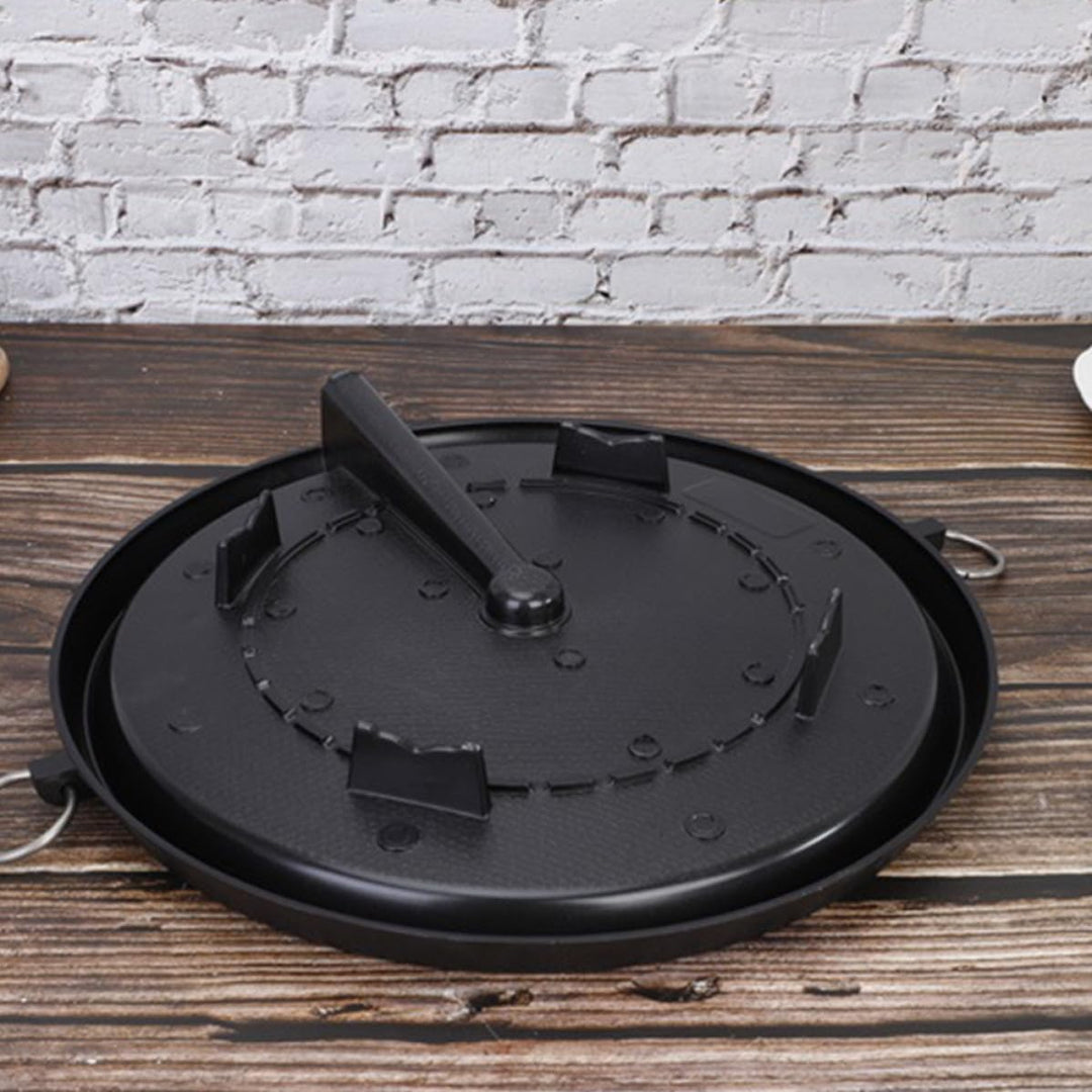 Toyvian Grill Pfanne Kompakte Grillbackform Induktionsgeeignet mit Antihaftbeschichteter Oberfläche
