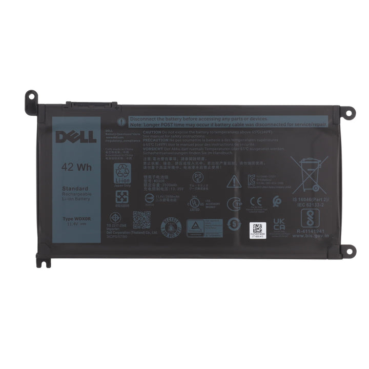 Dell Inspiron 5593 3 Zellen 42WHr Batterietyp WDX0R Teilenummern FW8KR Y3F7Y 3CRH3 T2JX4