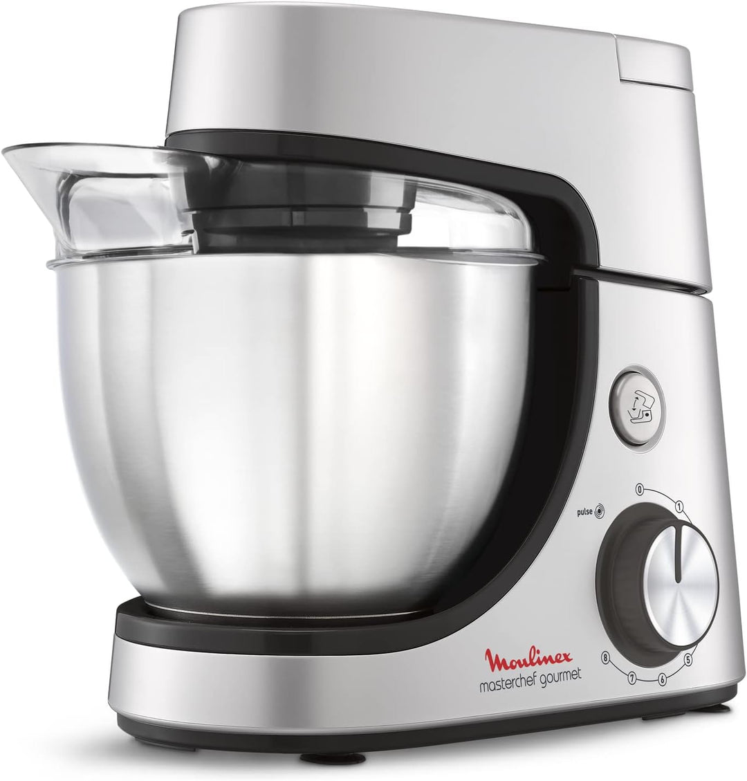 Moulinex Küchenmaschine, 1100 W, Backset, Mixer, Gemüseschneider mit Zubehör für Mazedonien, Fleisch