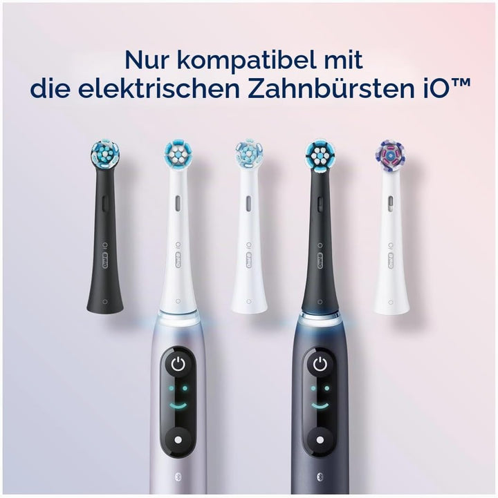 Oral-B Set mit 2 iO Gentle Care Bürsten Weiss, Weiss