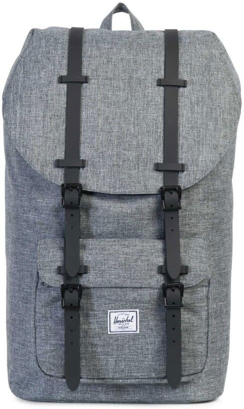 Herschel Unisex 10014-01132 Rucksack, Raven Crosshatch/Grau, Einheitsgrösse Rabe Kreuzschraffur/Grau