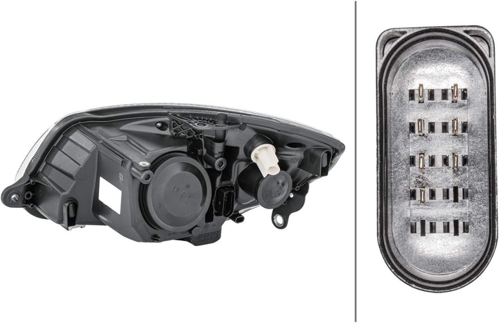 HELLA 1ED 247 025-221 Einfachscheinwerfer/FF/Halogen-Hauptscheinwerfer - rechts - für u.a. Skoda Fab