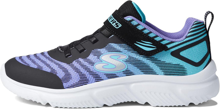 Skechers Mädchen 302478l Nvpk Sneaker 27 EU Schwarz, 27 EU Schwarz