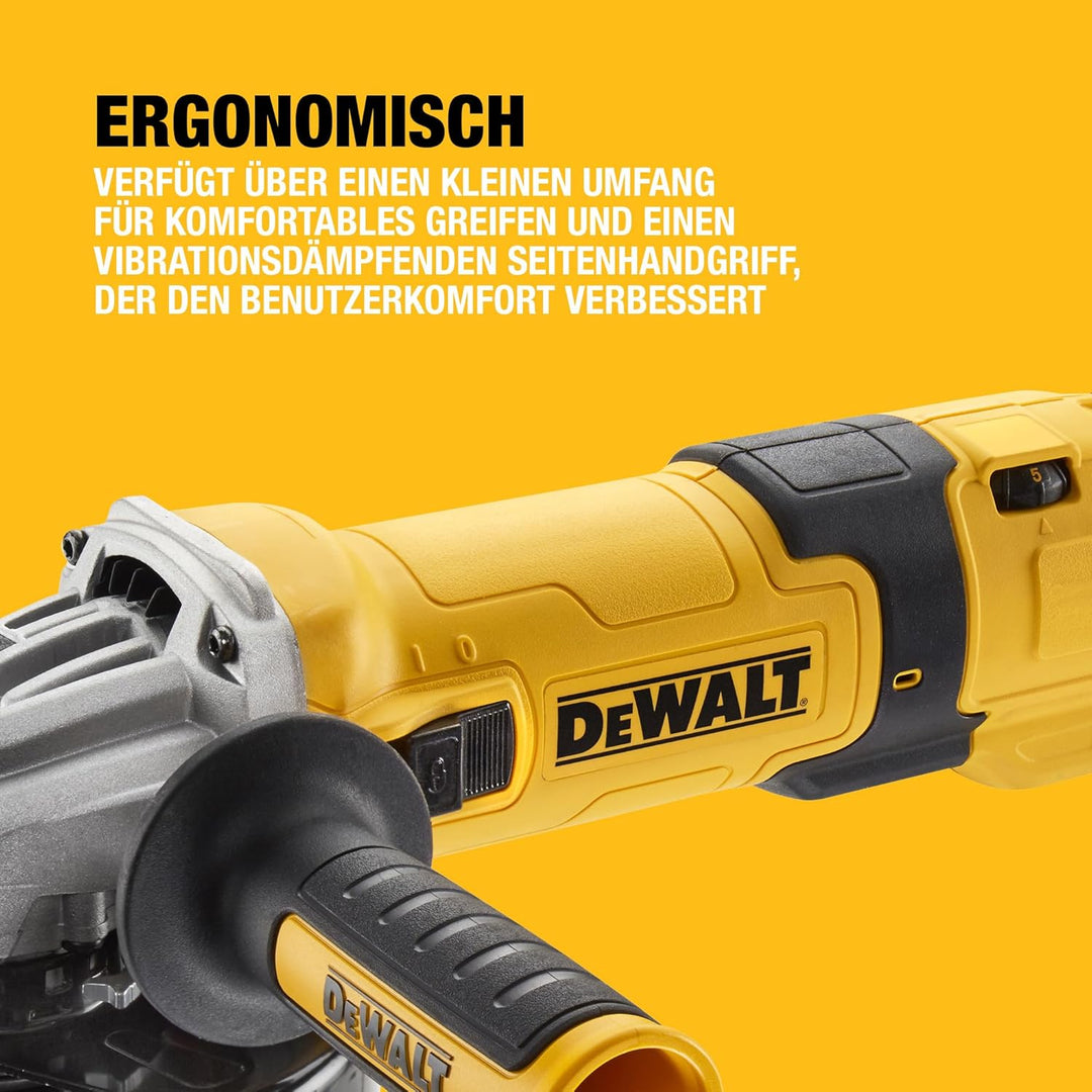 DEWALT Elektr-Winkelschleifer 125mm 1500W Beton,