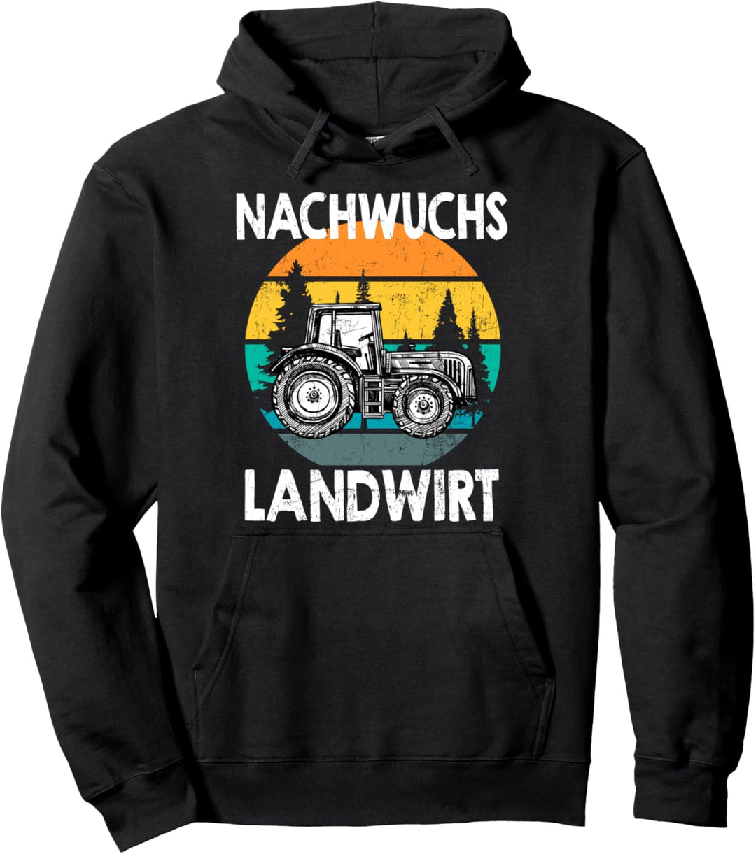 Nachwuchs Landwirt Spruch Landwirtschaft Trecker Biobauer Pullover Hoodie