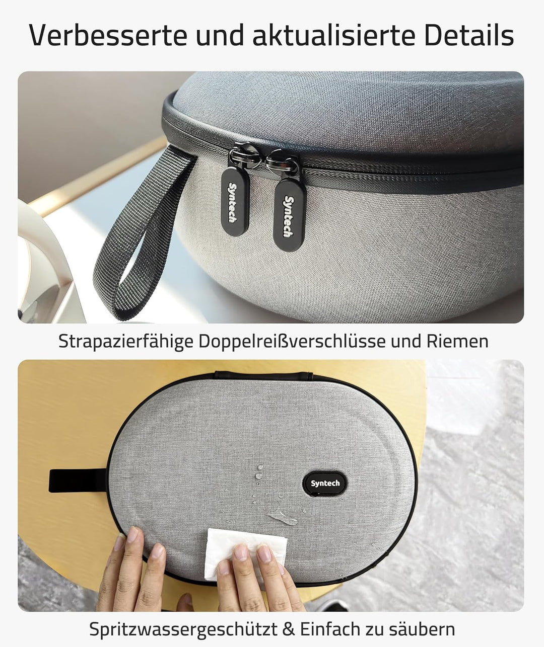 Syntech Tragetasche Kompatibel mit Oculus Quest 3, Quest2 Zubehör VR Headset mit Touch Controllern u