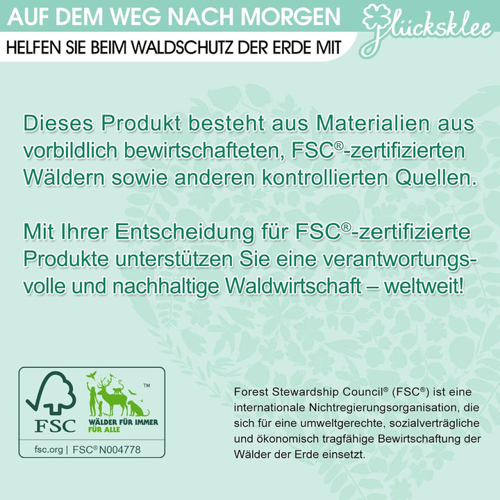 Glücksklee Pfandflaschen Sammelbehälter 160L mit zwei Fächern und FSC-zertifiziertem Bambus, Grau