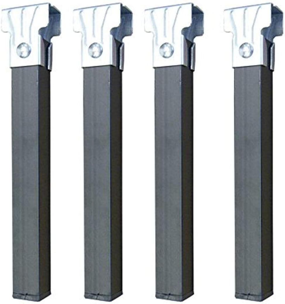 Imex der Fuchs 81404-b Set 4 Füsse Lattenrost ohne Rollen Neutral, Neutral