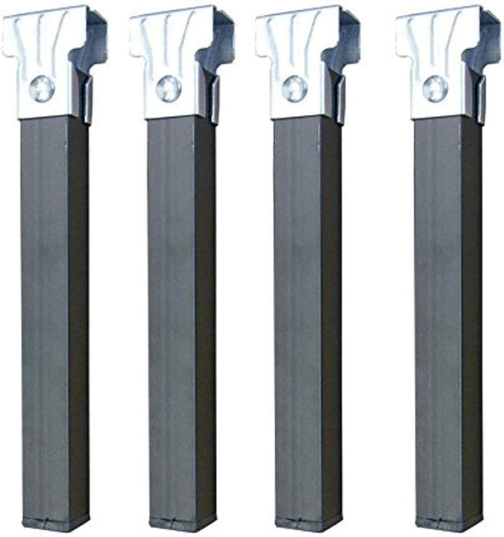 Imex der Fuchs 81404-b Set 4 Füsse Lattenrost ohne Rollen Neutral, Neutral