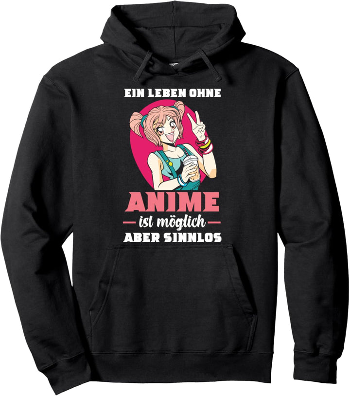 Anime Bubble Tea Cosplay Manga Kawaii Pullover Hoodie