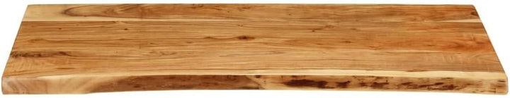 vidaXL Akazienholz Massiv Waschtischplatte Badezimmer Waschtisch Waschtischkonsole Platte Holzplatte