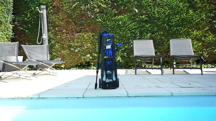 AR Blue Clean Hochdruckreiniger e-1600 HRD mit Rohrreinigersonde (1600 W, 125 bar, 420 l/h) 125 bar